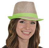 Neon Trim Fedora