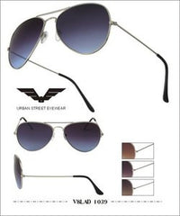 Tinted Lense Aviators Style Sunglasses