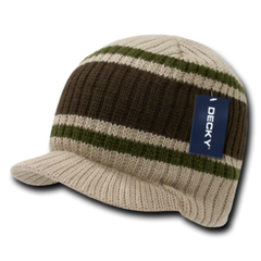 Men's Striped Jeep Cap