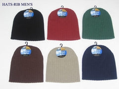 Men's Rib Knit Hat