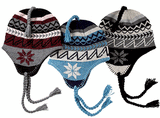 Grand Sierra Women's Ragwool Jacquard Knit Helmet