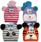 Kids Animal Hat/Glove Set
