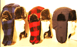 Polar Extreme Men's Plaid Fleece Bomber
