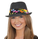 Fedora with Floral Band