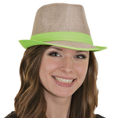 Neon Trim Fedora